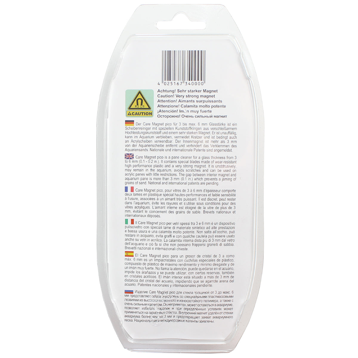 Tunze Care Magnet pico Scheibenreiniger (3-6mm) (0220.006)