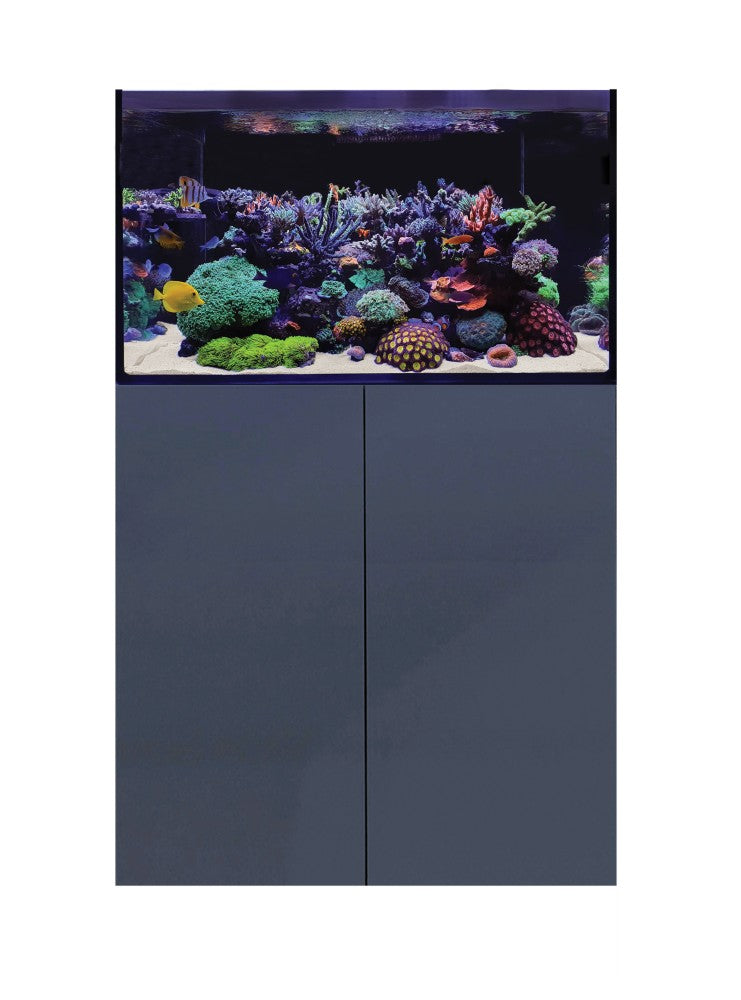 D-D AQUA-Pro Reef 900 Anthracite Gloss 90x50x56cm Aquariumsystem mit Holzschrank
