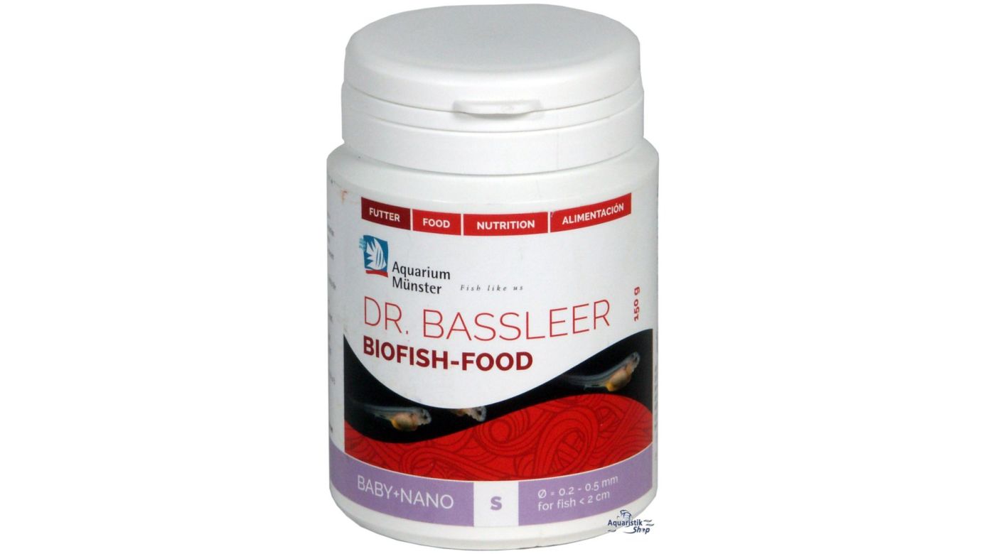 Dr. Bassleer Biofish Food BABY+NANO S 60 g