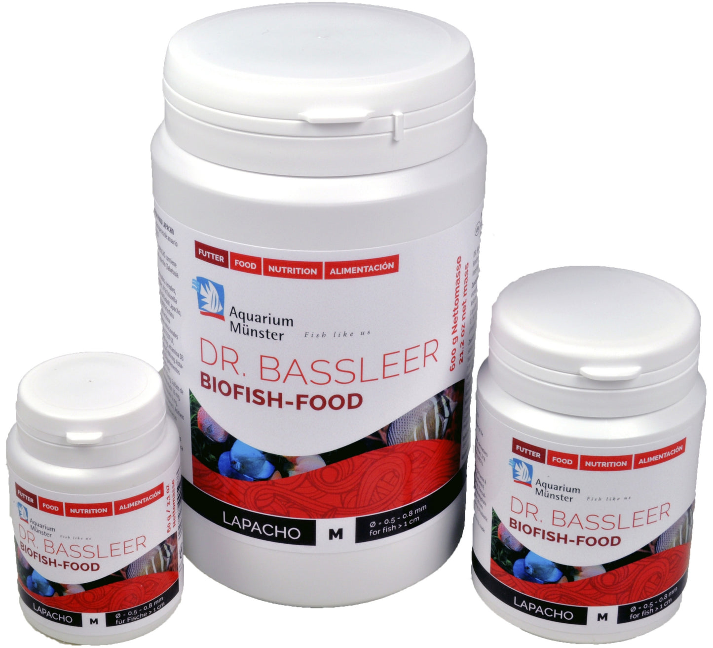 Dr. Bassleer Biofish Food LAPACHO M 60 g