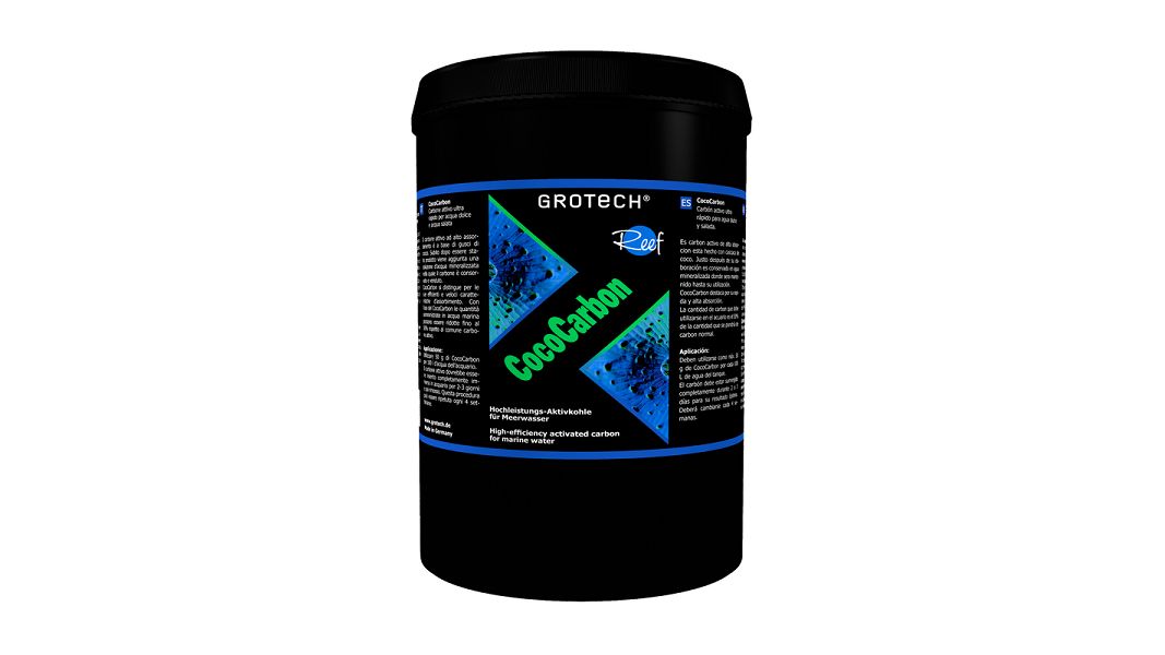 Grotech CocoCarbon 1000ml Hochleistungs Aktivkohle für Meerwasser