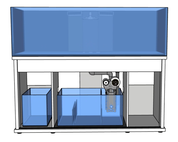 D-D Reef-Pro 1800 Anthracite Gloss Aquariumsystem 180x60x56cm