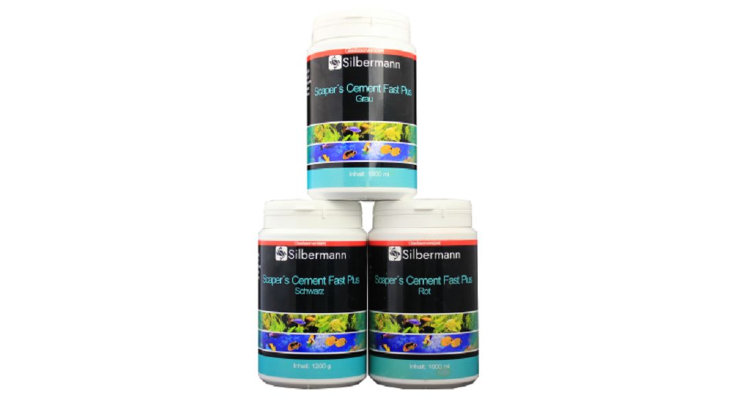 Silbermann Scaper's Cement Fast Plus Grau 1200 g