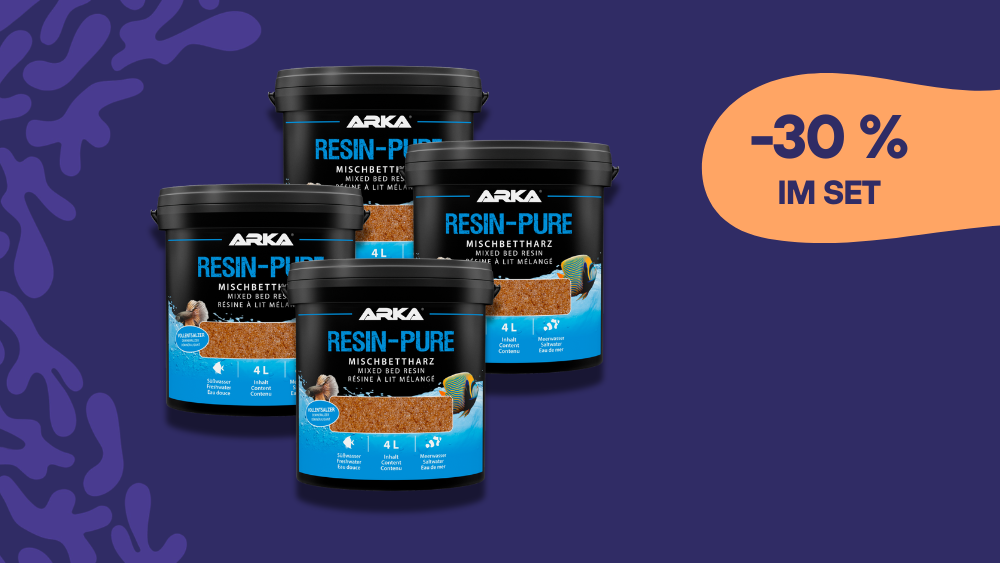 ARKA Resin Pure Mischbettharz 4 Liter Eimer Sparset (4 St.)