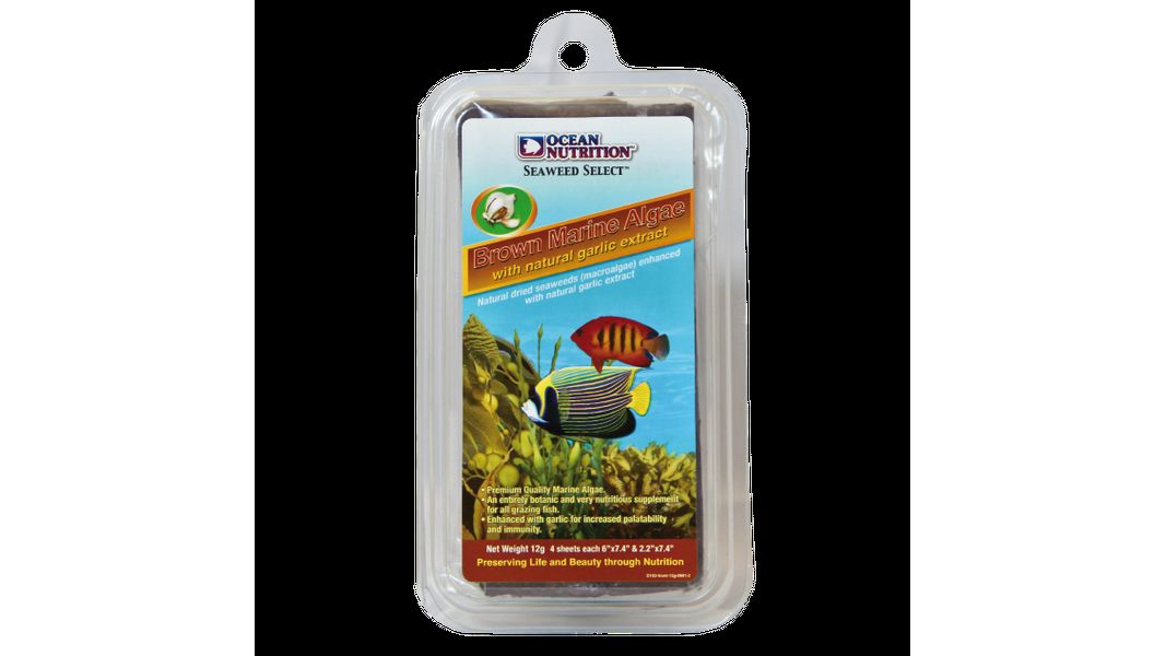 Ocean Nutrition Brown Marine Algae Braune Meeresalgen mit Knoblauch 30 g