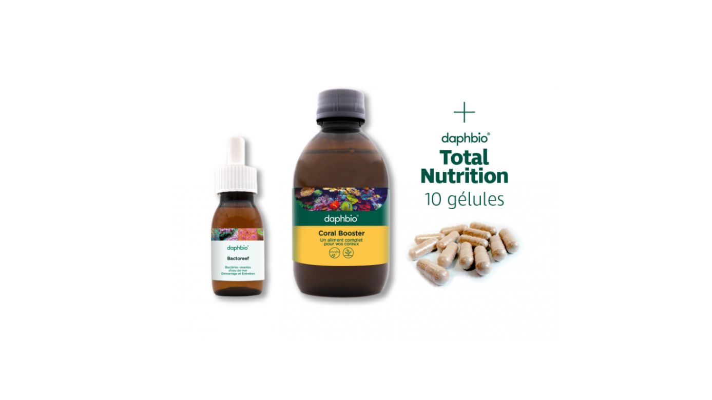 daphbio Total Coral Care (Coral Booster, Bactoreef, Total Nutrition) 250 ml
