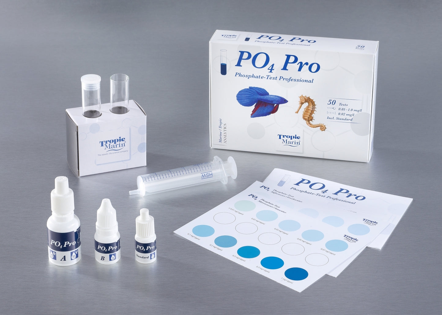 Tropic Marin PO4 Phosphat Test Professional (ca. 50 Tests)