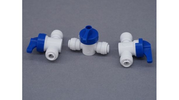 Osmosehahn Spülventil 1/4 (6mm) x 1/4 (6mm) (1 St.)