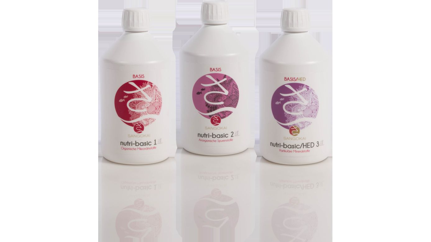 Sangokai nutri-basic #1, 2, 3 250 ml Sparset