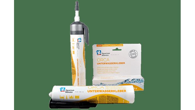 Aquarium Münster ORCA Unterwasserkleber schwarz 75 g