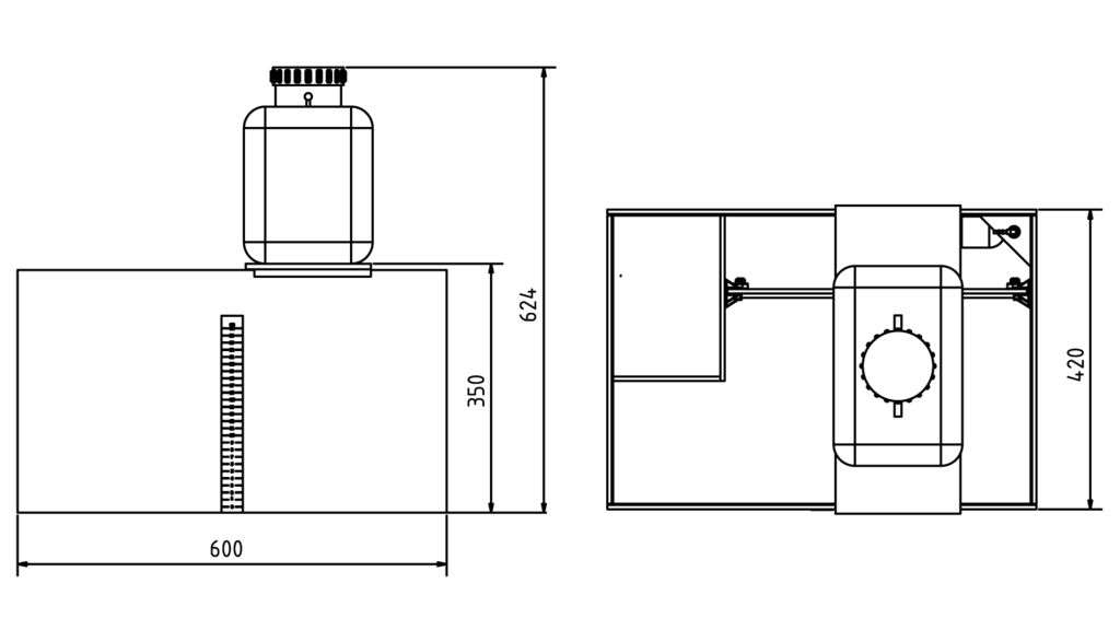 *NEU* Aqua Medic Filter Box A+ Universalfilterbecken 60x42x34 cm (510.176)