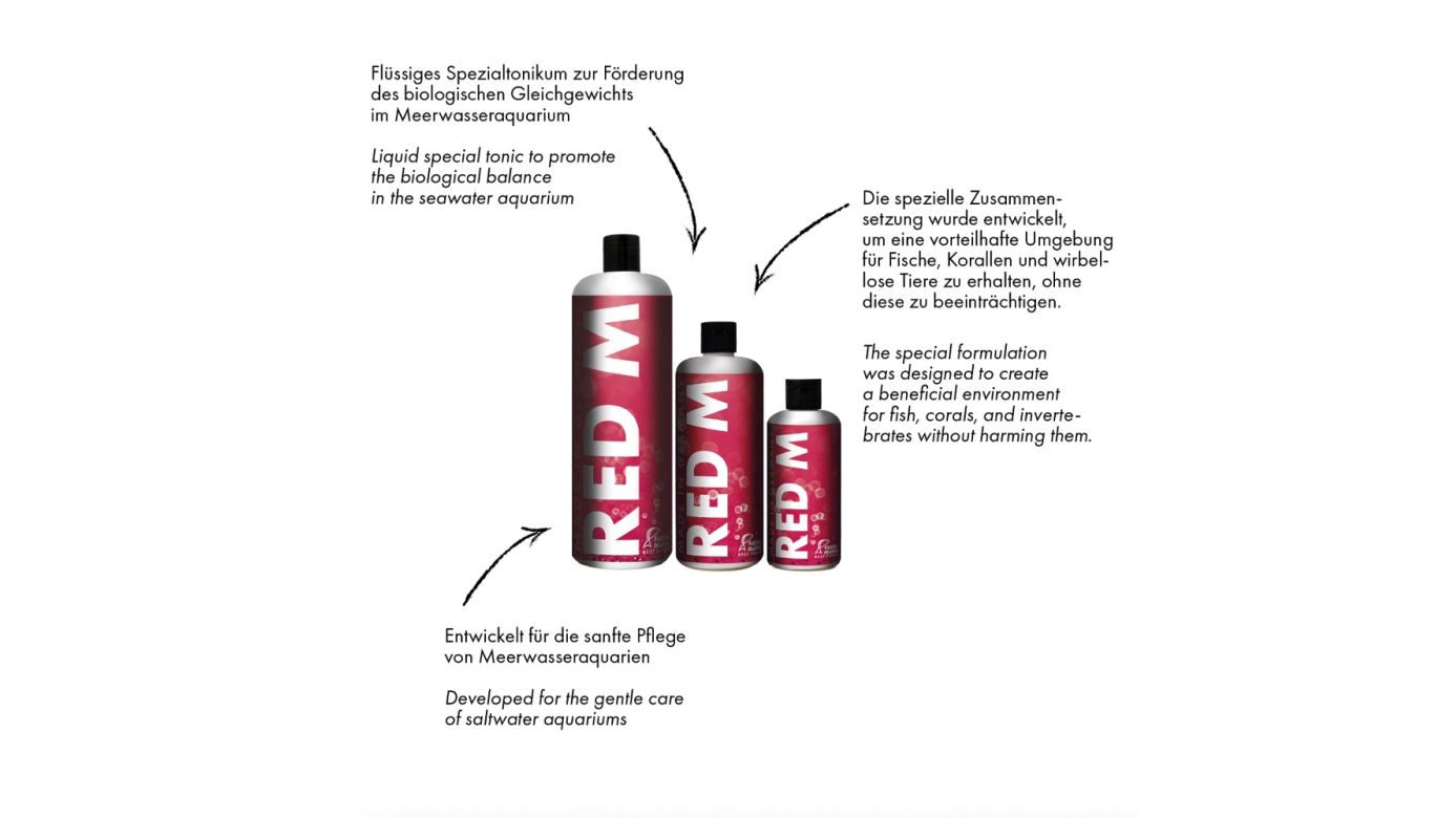 *NEU* Fauna Marin RED M Flüssiges Spezialtonikum 250 ml