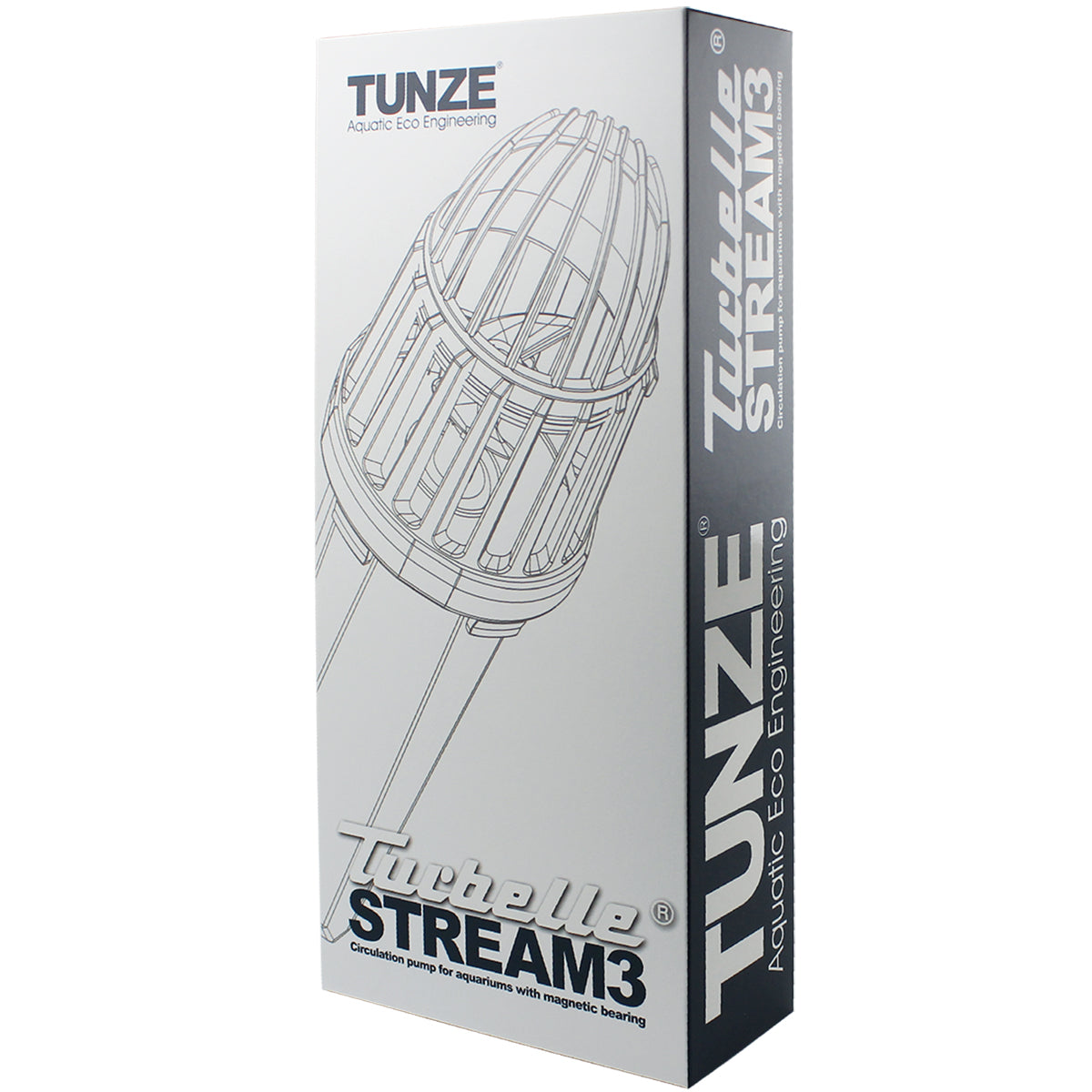 Tunze Turbelle Stream 3 Strömungspume inkl. Strömungsrichter (max. 15.000 l/h / bis 15mm Glasstärke) (6150.000)