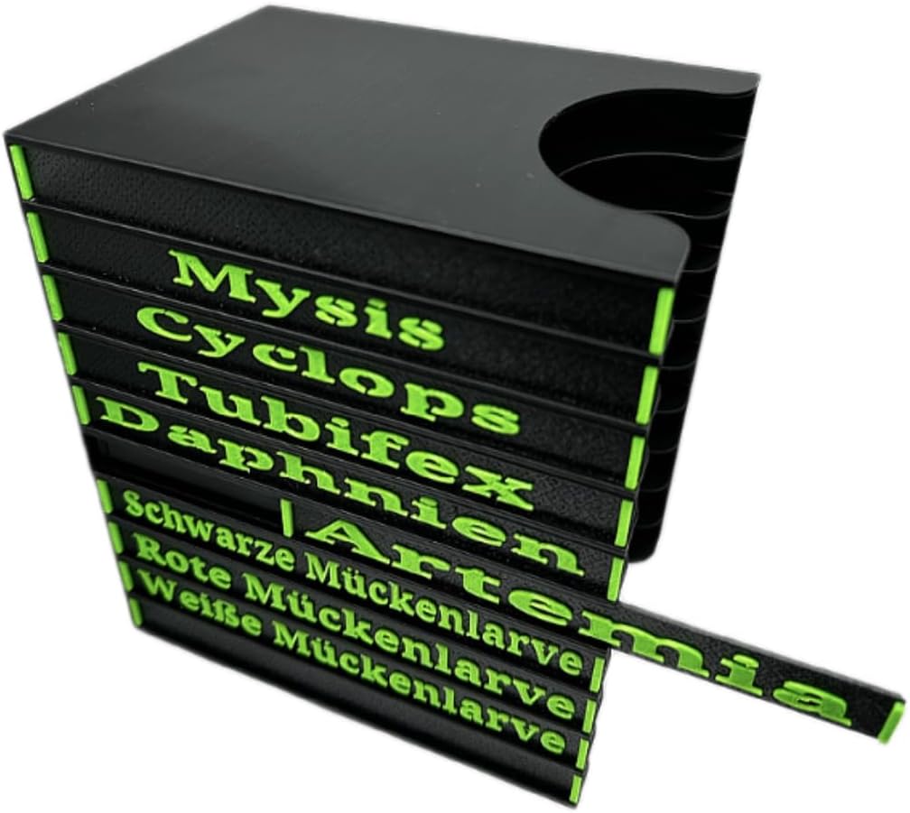 Frostfutterbox Organizer 10-fach inkl. Beschriftung