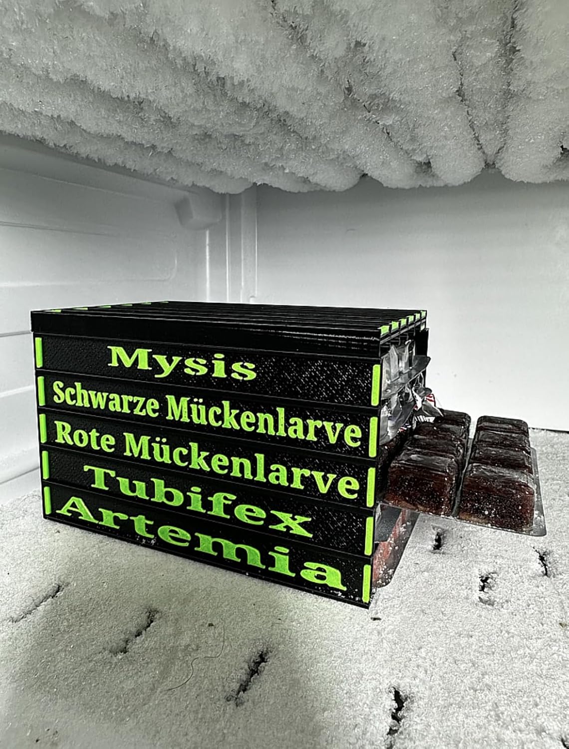 Frostfutterbox Organizer 5-fach inkl. Beschriftung – Meerwasser Hardware Onlineshop