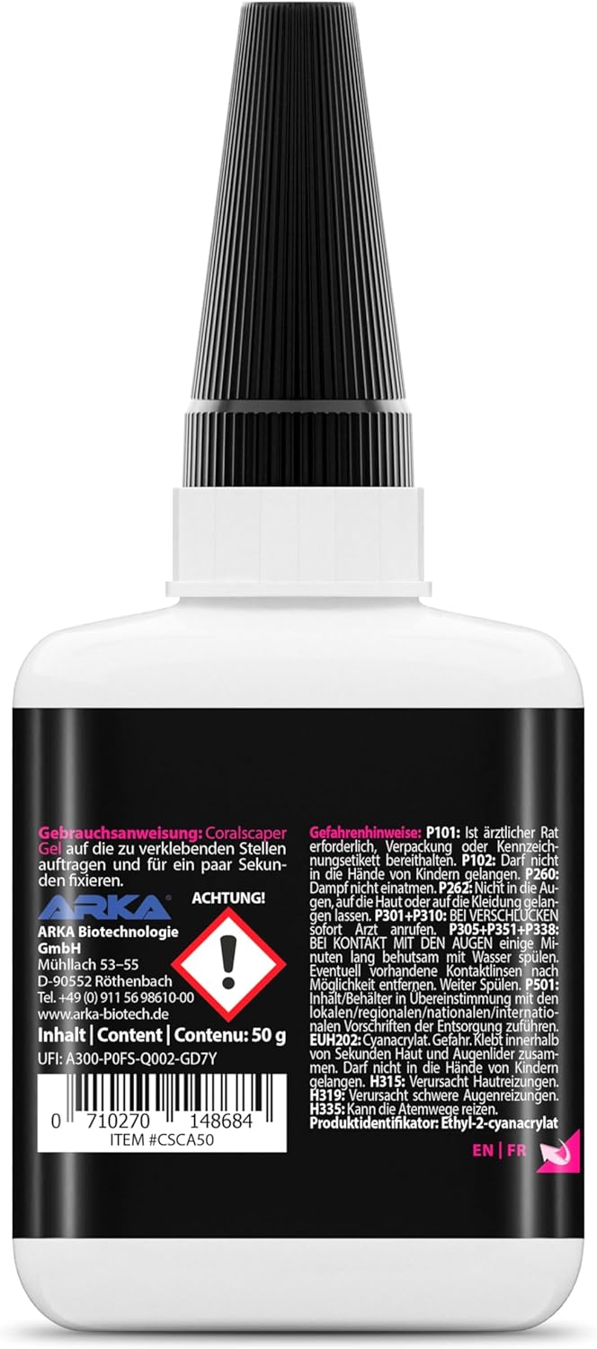 ARKA Coralscaper Gel Korallen Sekundenkleber 50 g