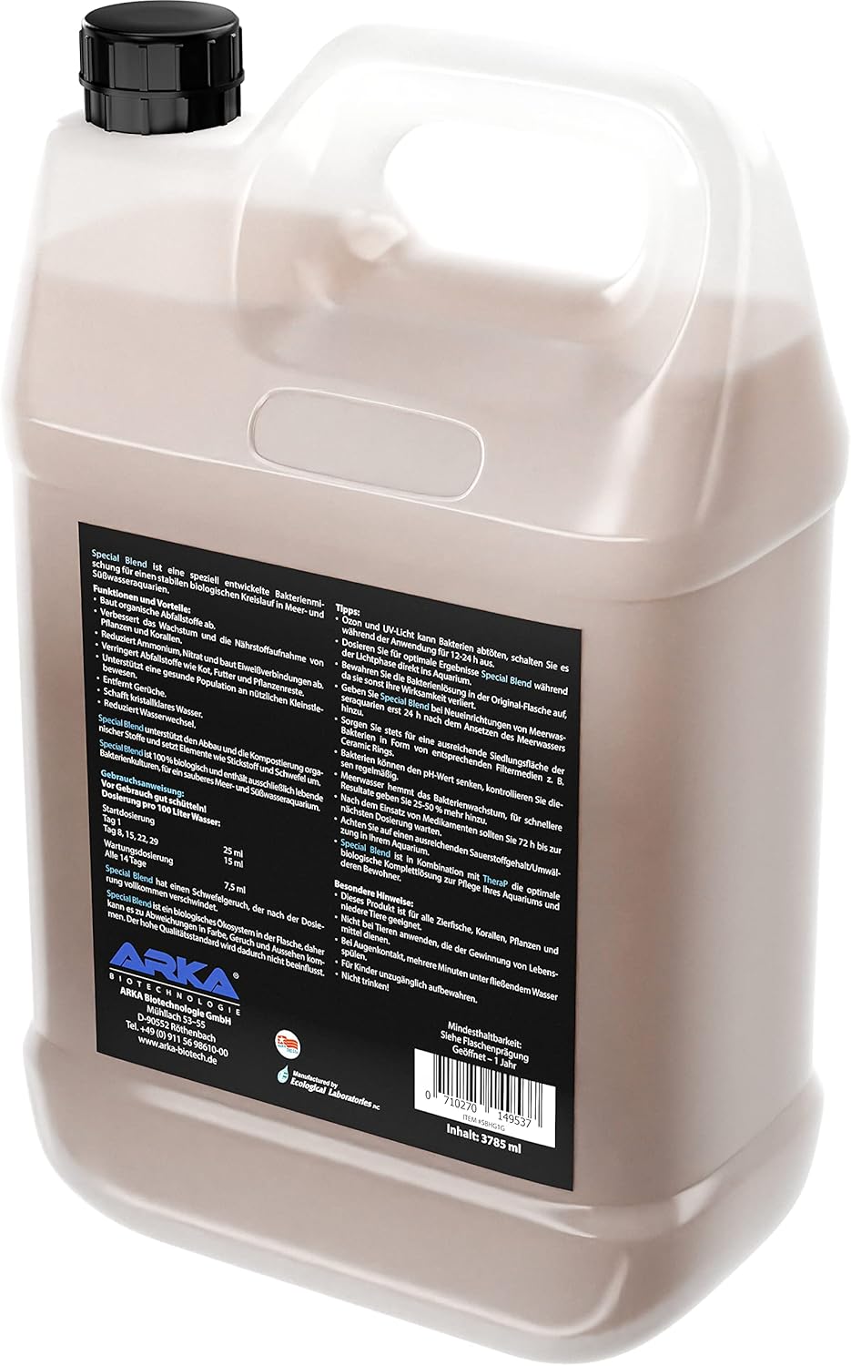 Microbe-Lift Special Blend Wasserpflege Bakterienmischung 3,79 l