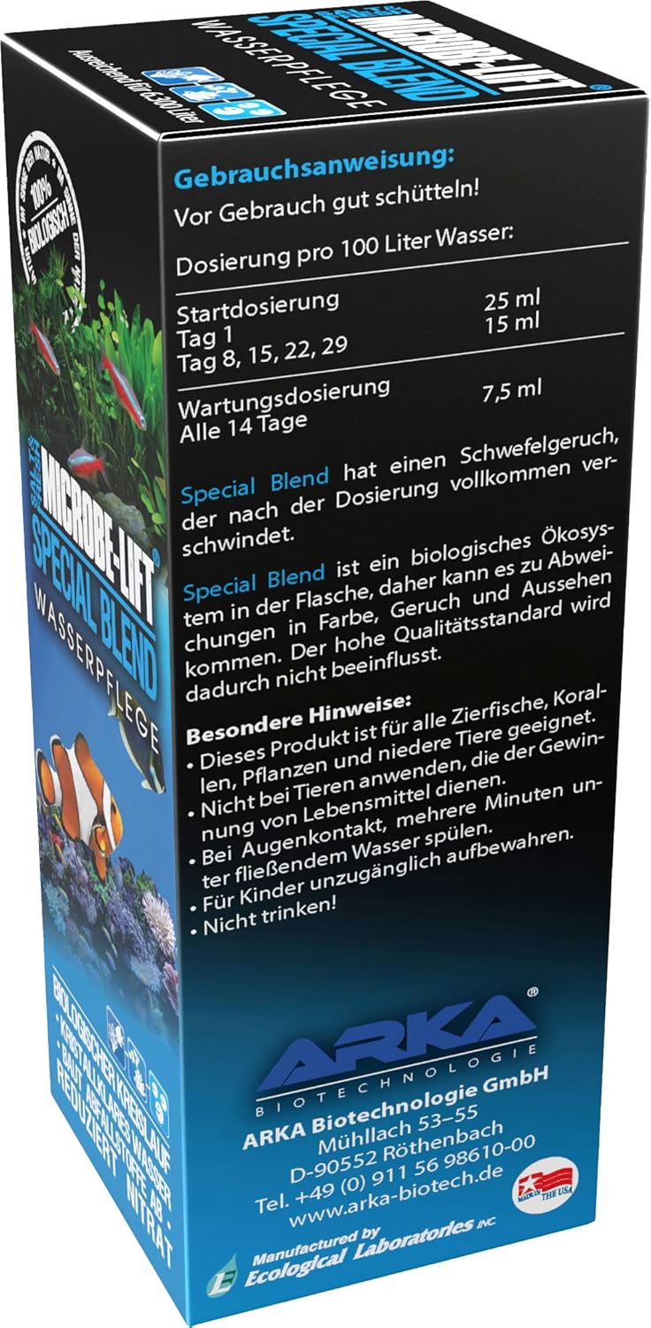 Microbe-Lift Special Blend Wasserpflege Bakterienmischung 473 ml