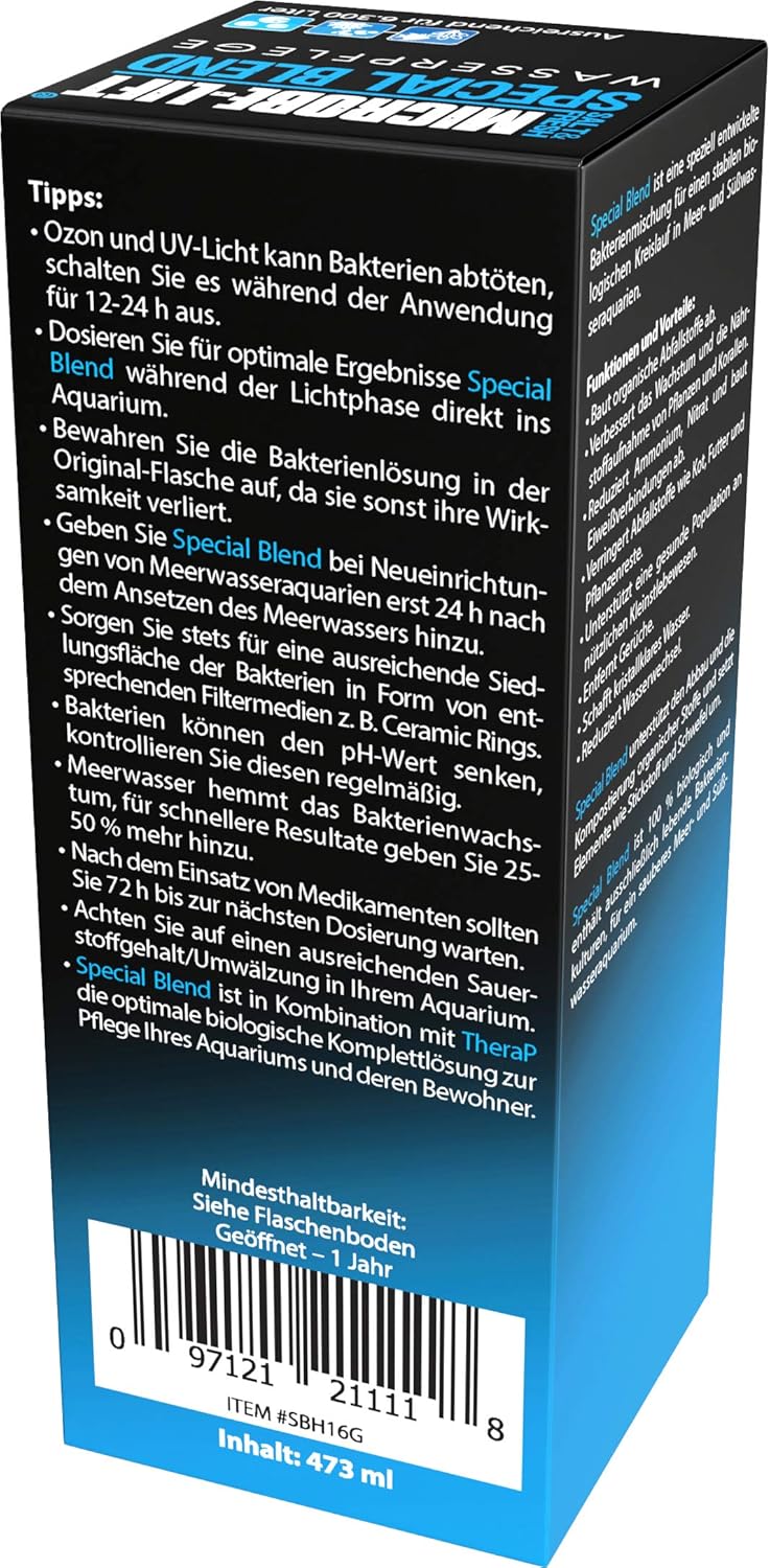 Microbe-Lift Special Blend Wasserpflege Bakterienmischung 473 ml