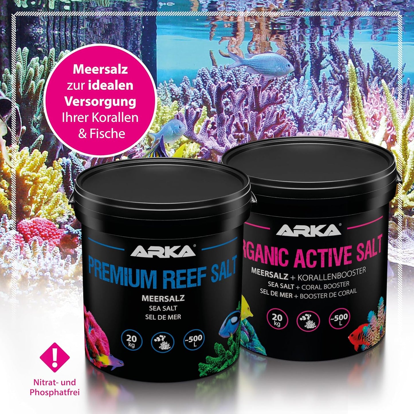 ARKA Organic Active Salt Meersalz 20 kg