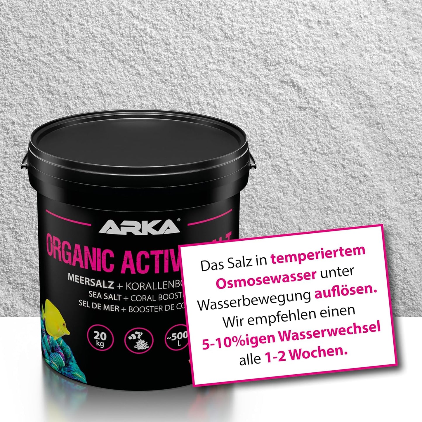 ARKA Organic Active Salt Meersalz 20 kg