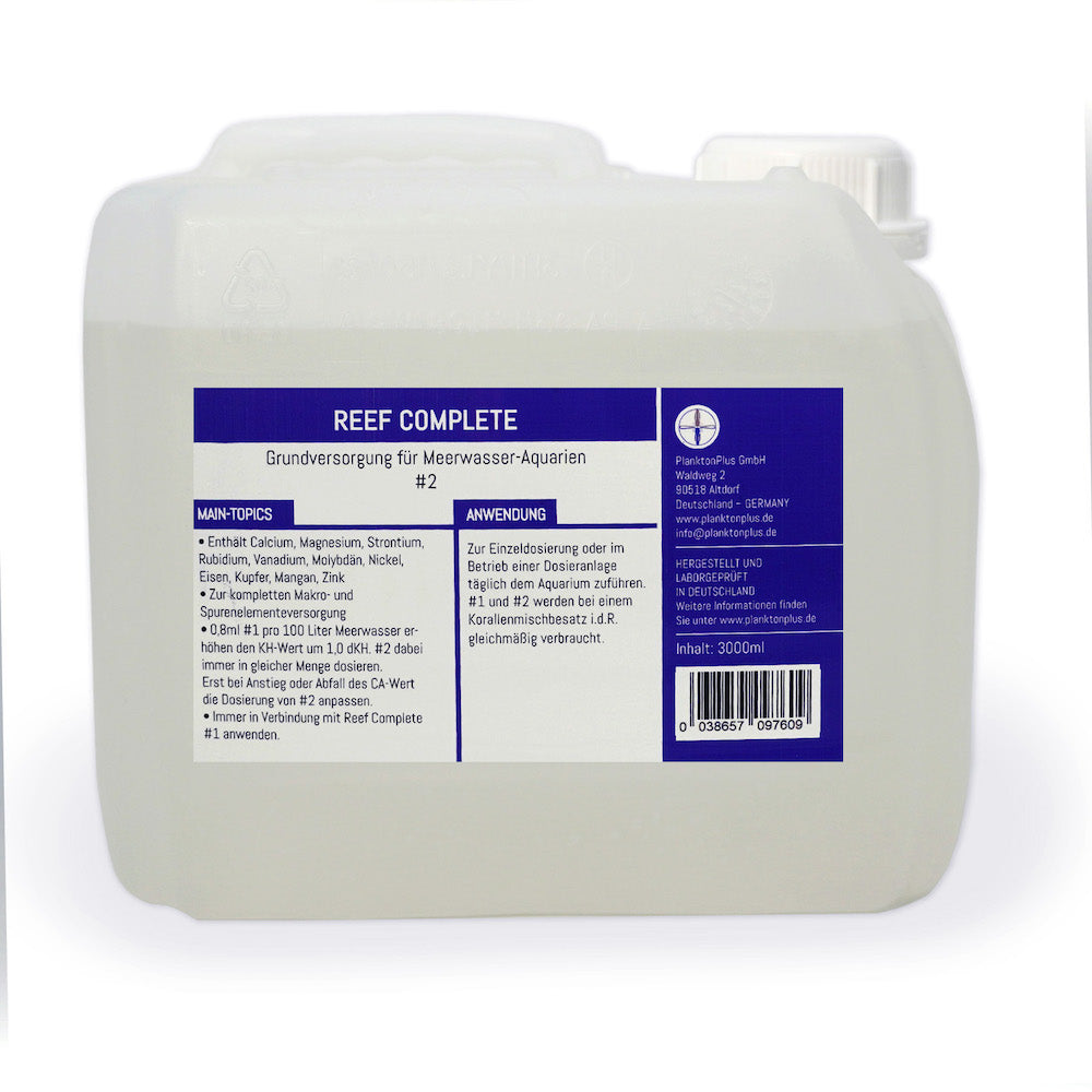 PlanktonPlus Reef Complete - Grundversorgungssystem #2 3000ml