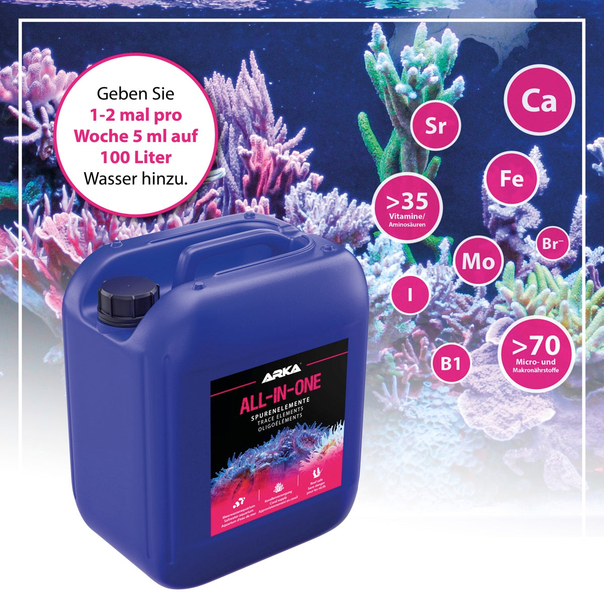 ARKA All-In-One Spurenelemente Versorgung 5 L
