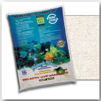 Nature's Ocean Natural White Aragonite Live Sand (0,5-1,7 mm) 4,54 kg