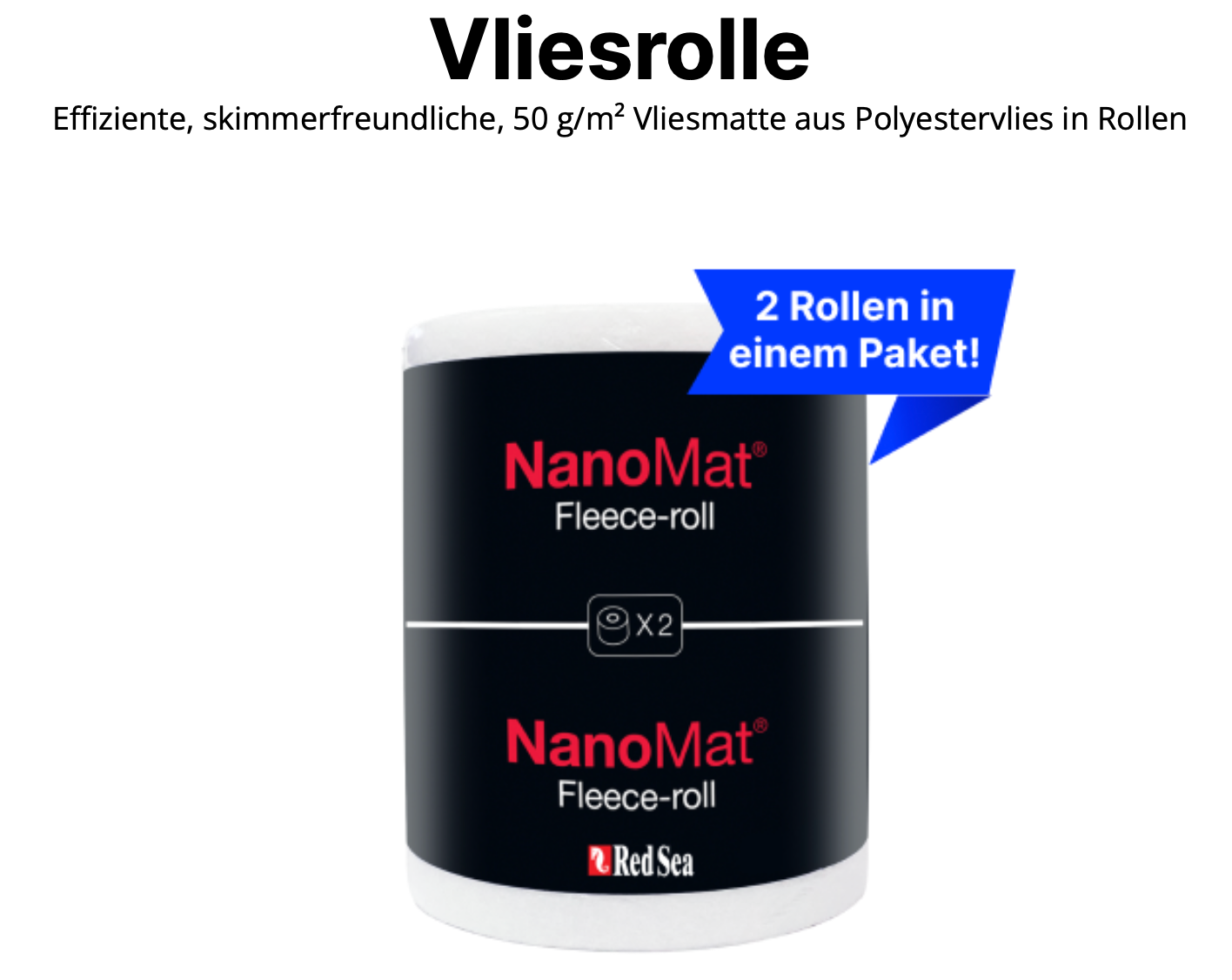 Red Sea NanoMat Vliesfilter (max. 200L) (R35400EUR)