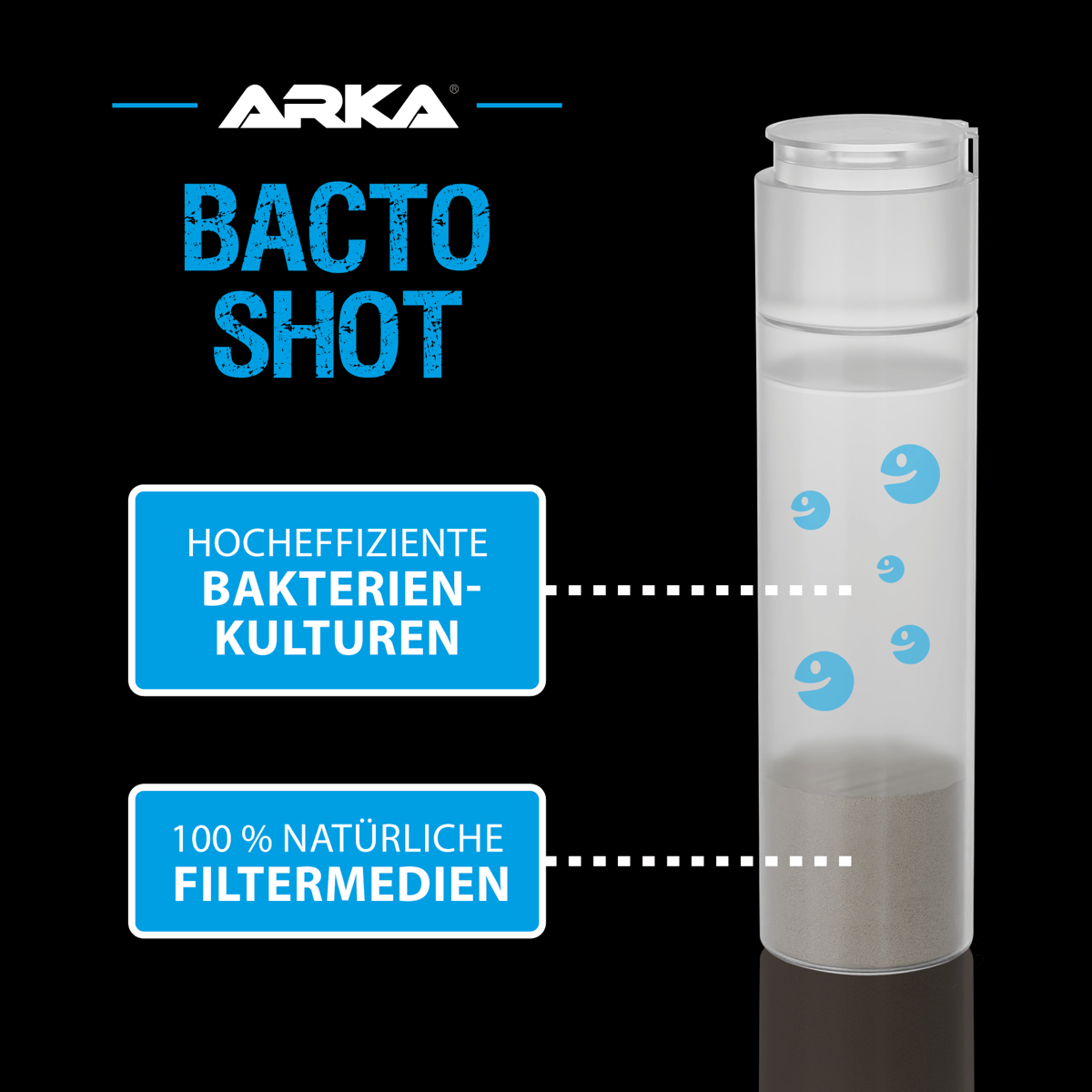 ARKA Bacto-Shot Hochaktive Impfkulturen 50 ml