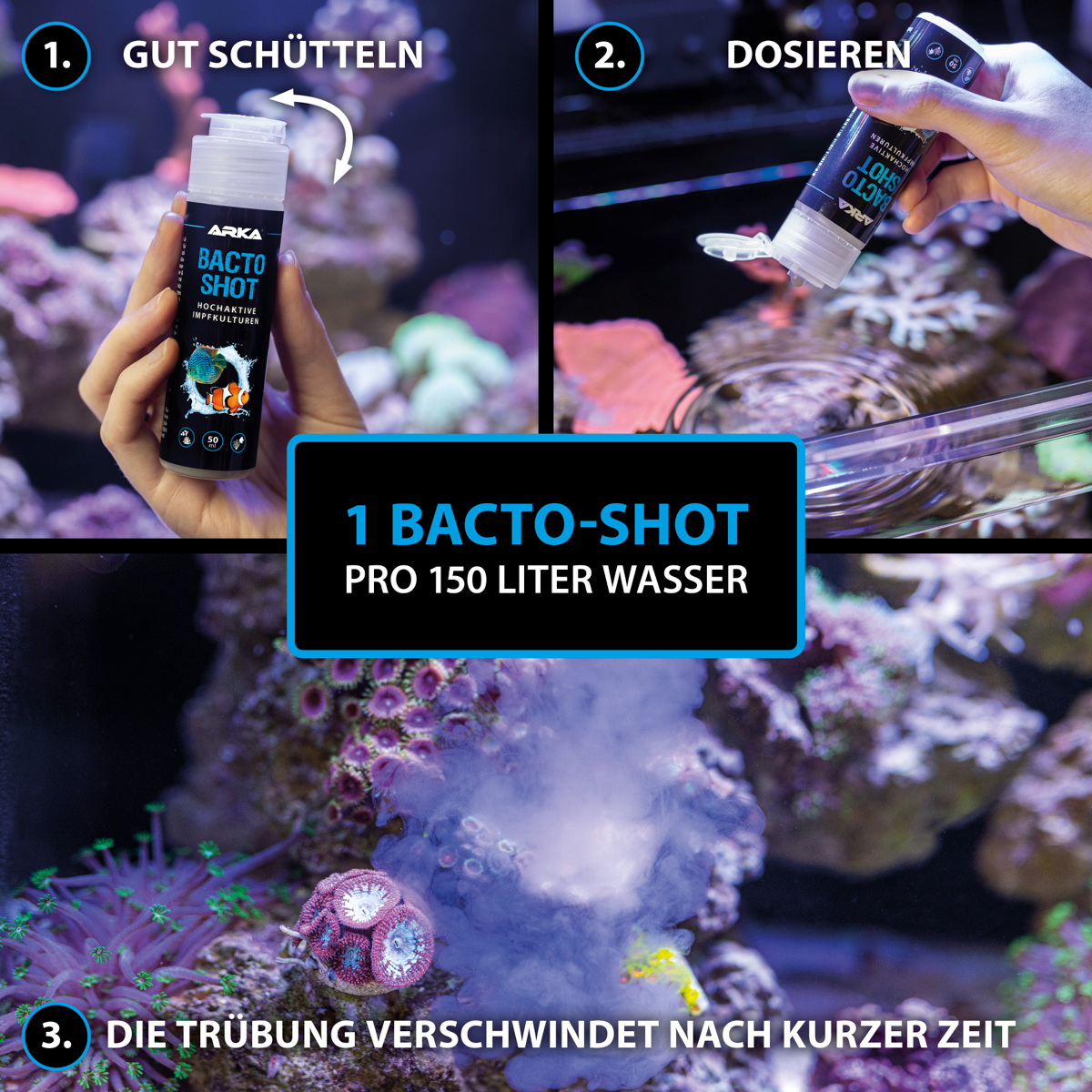 ARKA Bacto-Shot Hochaktive Impfkulturen 50 ml
