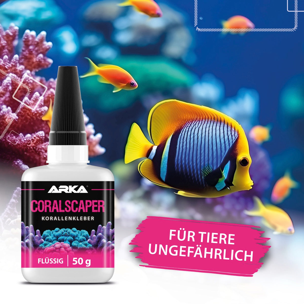 ARKA Coralscaper Liquid Korallen Sekundenkleber flüssig 50 g