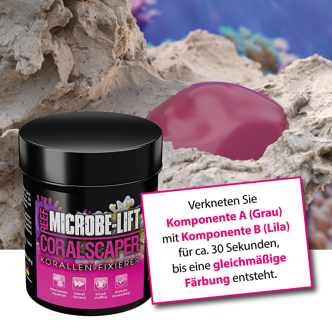 Microbe-Lift Coralscaper 2K-Silikon-Korallenfixierer 120 g