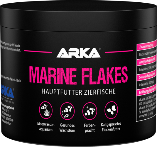 ARKA Marine Flakes Flockenfutter 250 ml (30 g)