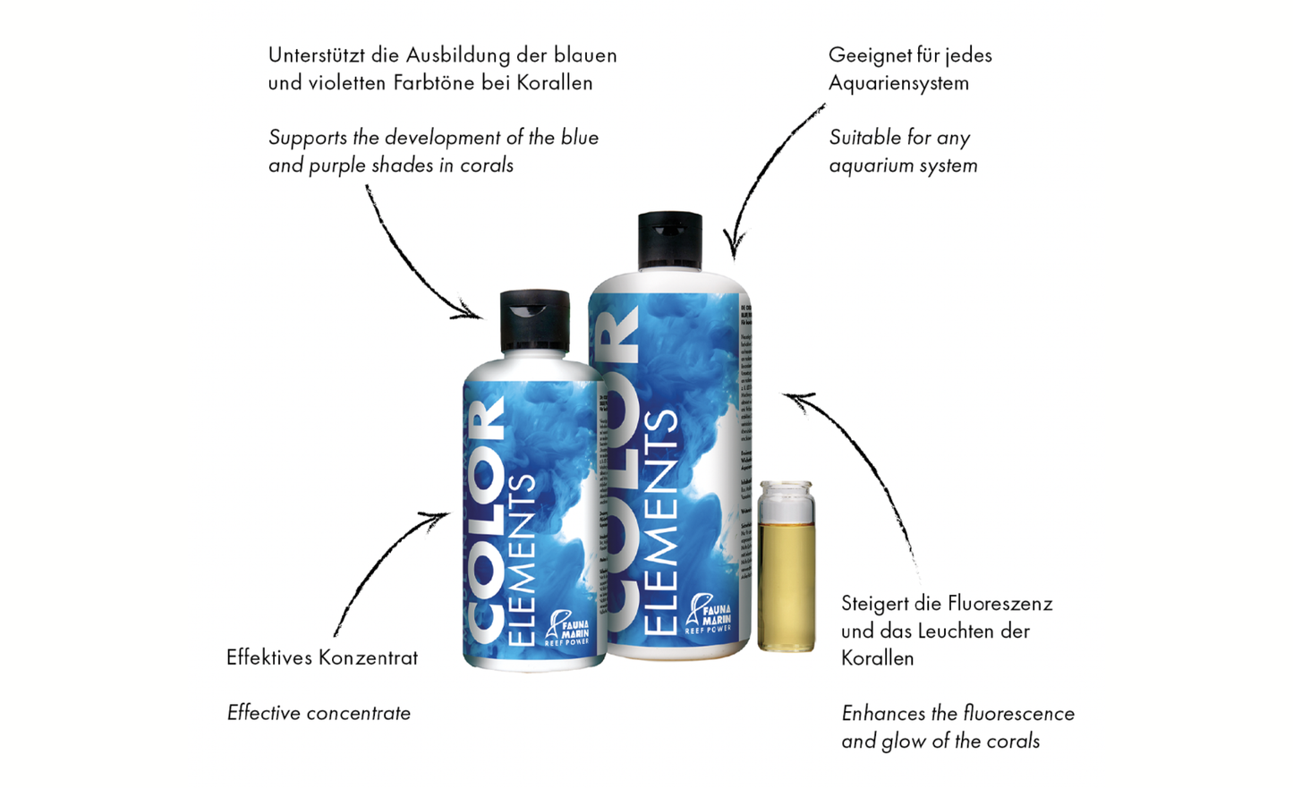 Fauna Marin Color Elements Blue für leuchtend blaue Korallen 250 ml