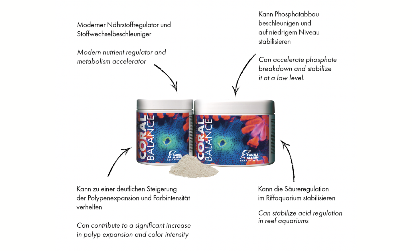 Fauna Marin Coral Balance Futter/Entgiftung/Regulierung 180 g