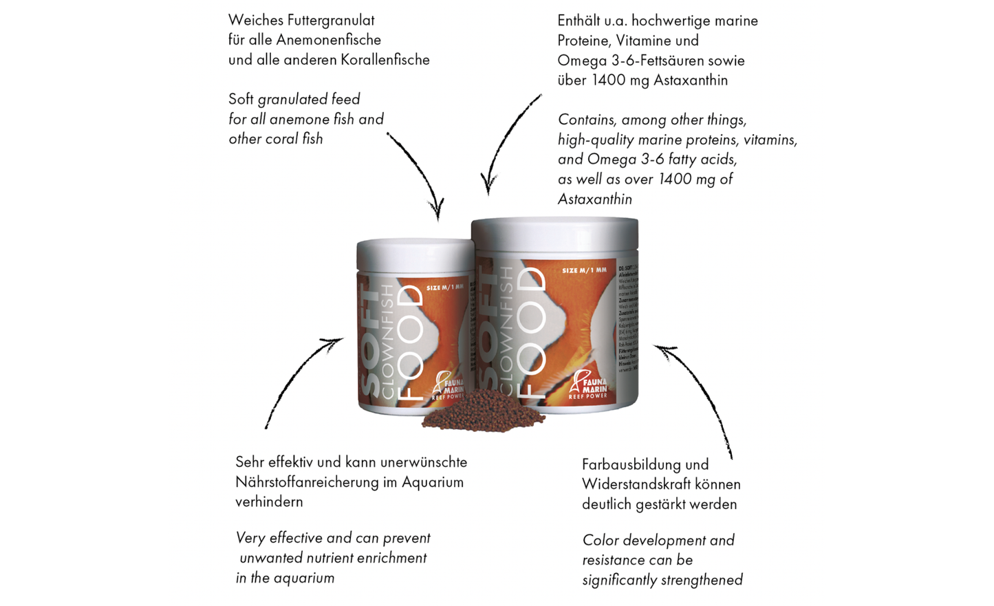 Fauna Marin Soft Clownfish Food L Granulatfutter 55 g