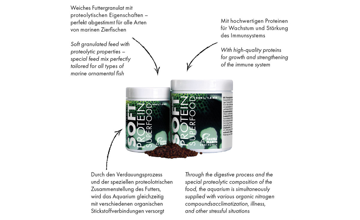 Fauna Marin Soft Protein Superfood L 60 g MHD 04/2026