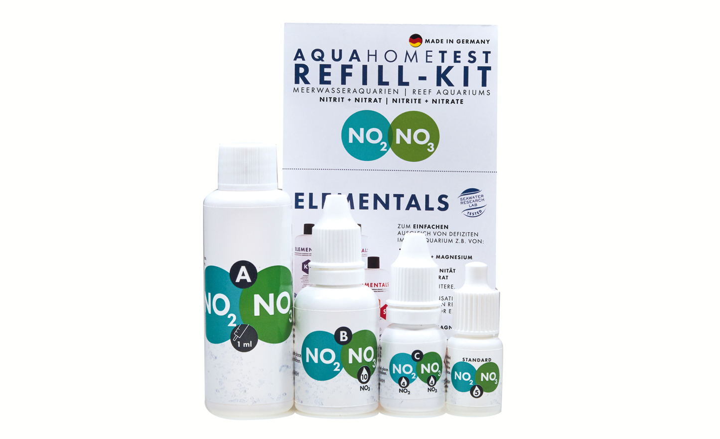 Fauna Marin AquaHometest Refill-Kit NO2+NO3 Nachfüll-Set