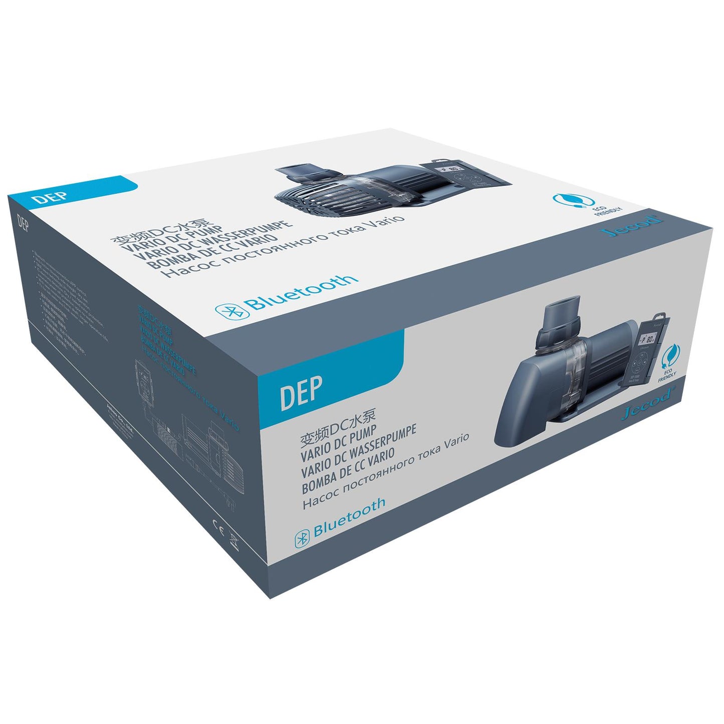 Jecod DEP-1000 Förderpumpe mit Bodenansaugung (max. 1200 l/h)