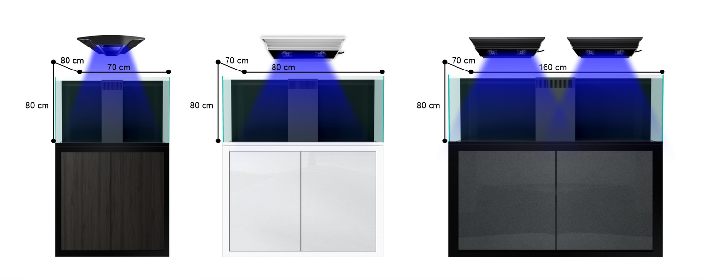 Giesemann VERVVE pro marine polarweiß (160 W)