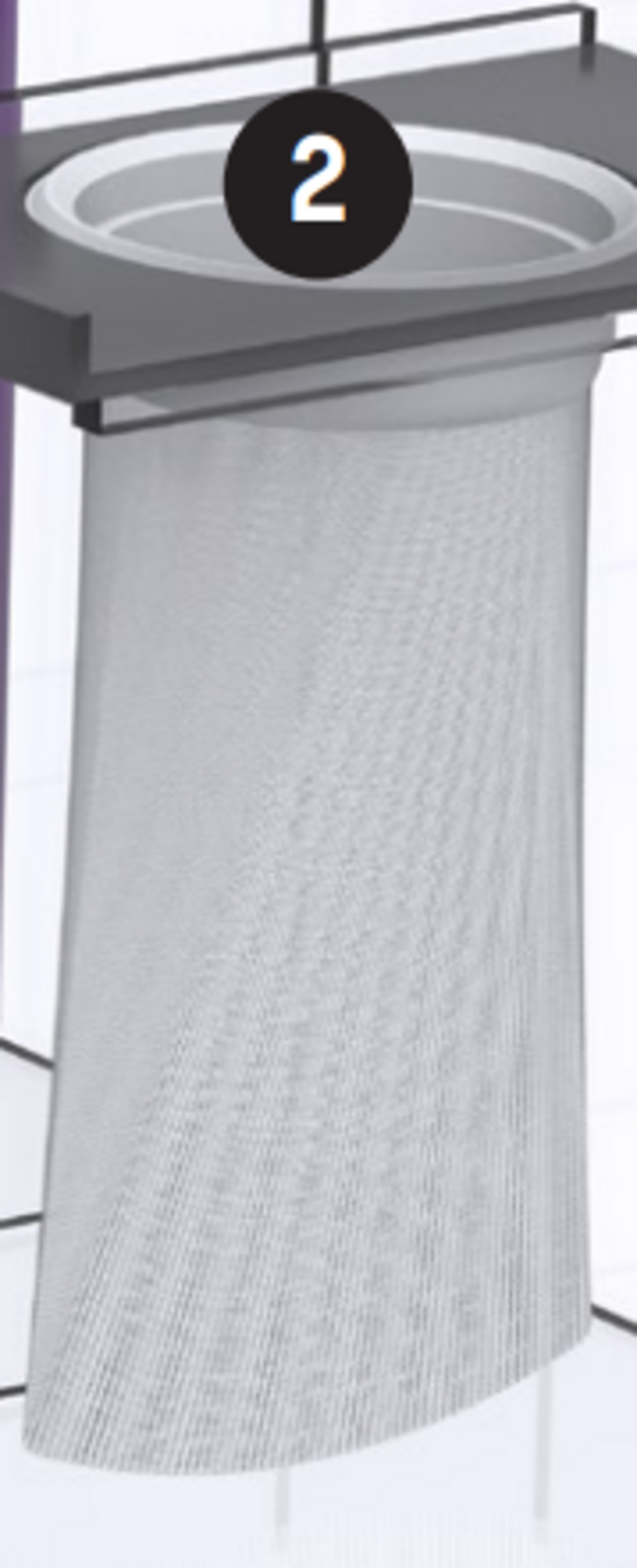 Nyos Mesh Filter Socke 200 micron Polyamid