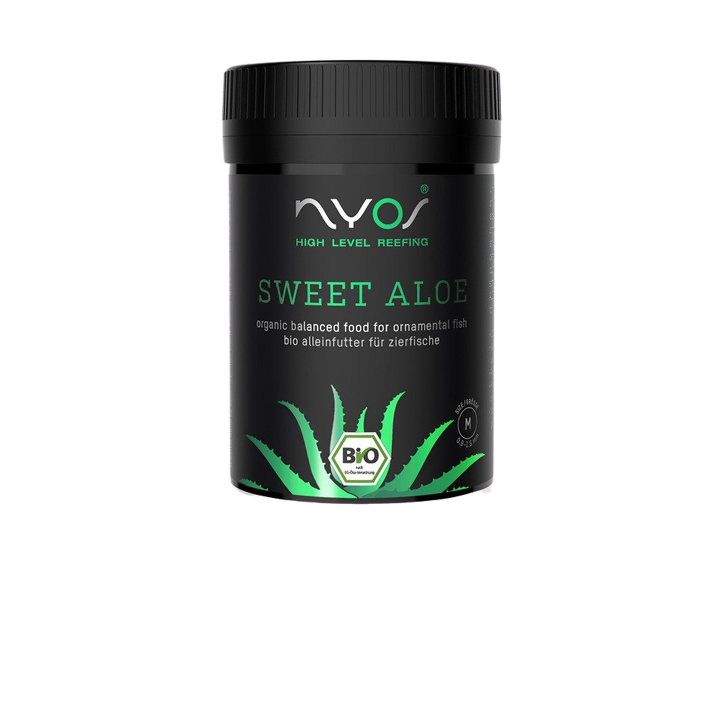Nyos Sweet Aloe Bio-Alleinfutter für Zierfische 70 g