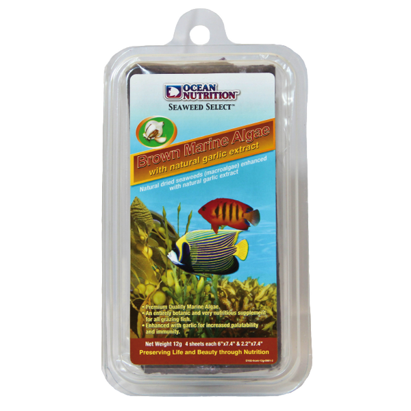 Ocean Nutrition Brown Marine Algae Braune Meeresalgen mit Knoblauch 12 g