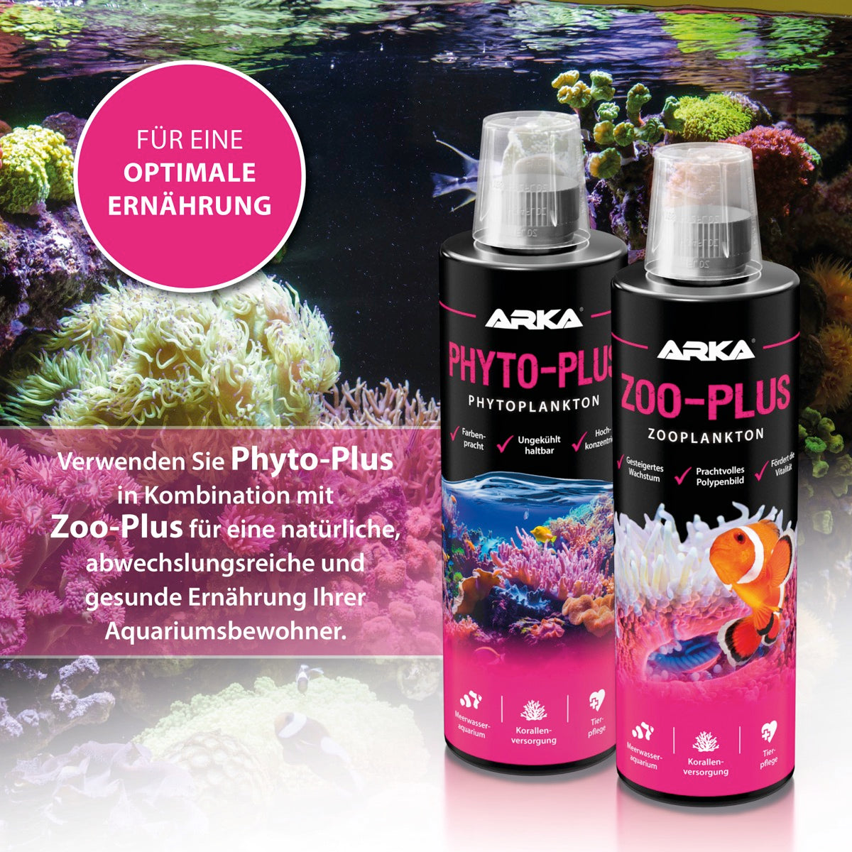 ARKA Phyto-Plus Pflanzliches Plankton 118 ml