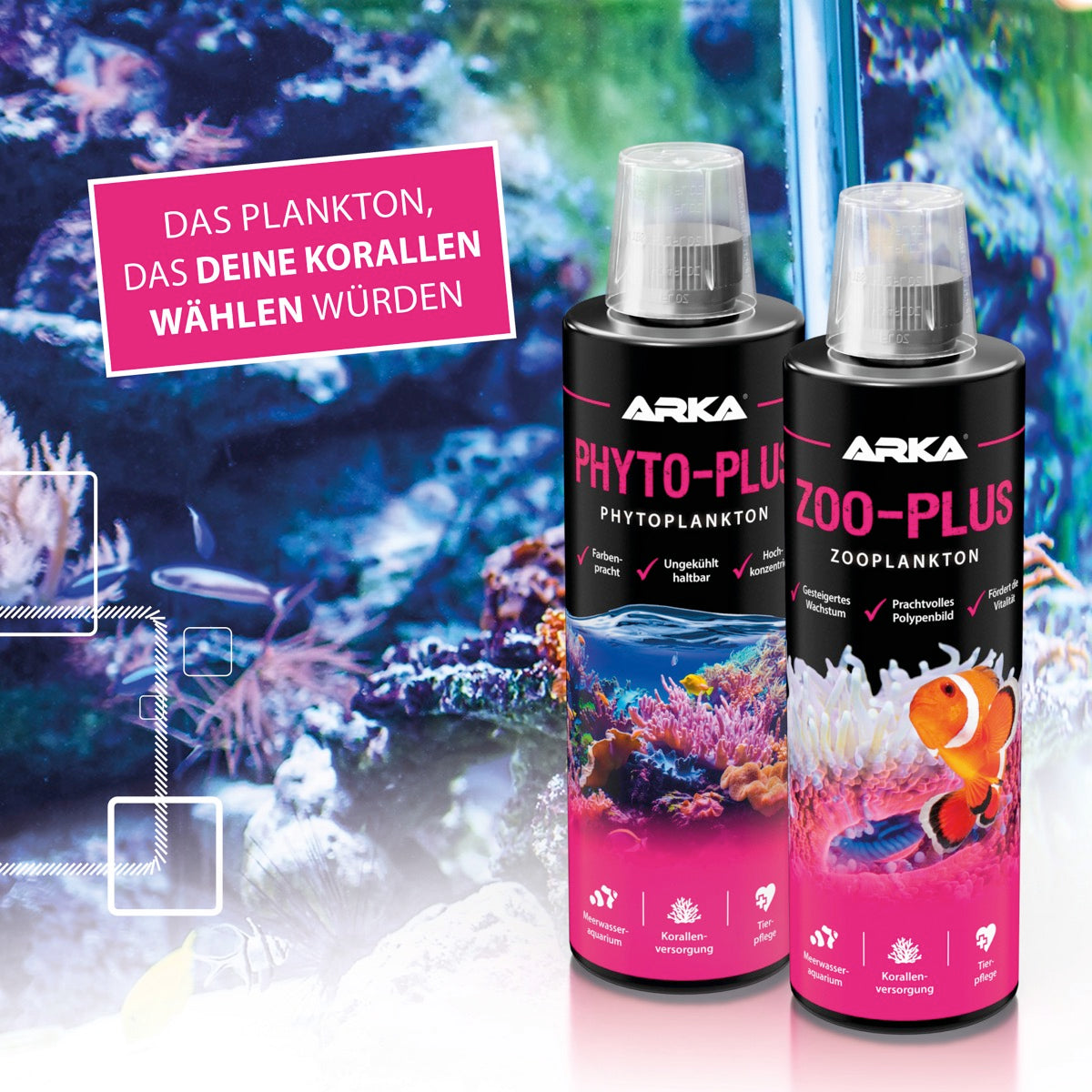 ARKA Phyto-Plus Pflanzliches Plankton 473 ml