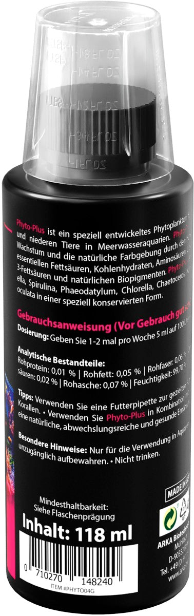 ARKA Phyto-Plus Pflanzliches Plankton 118 ml