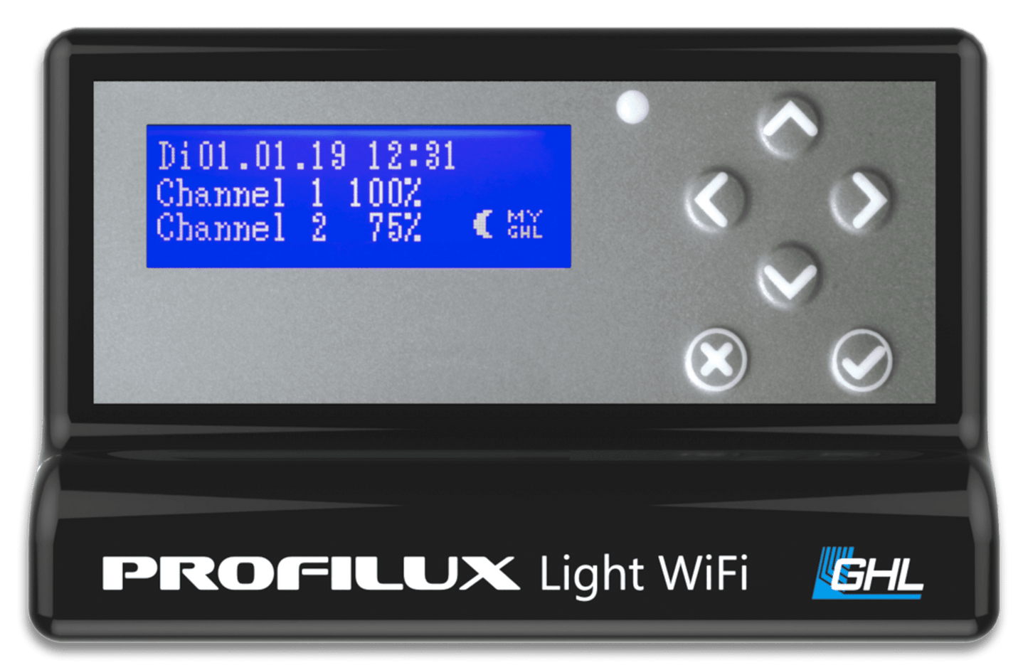 GHL ProfiLux Light WIFI schwarz universal