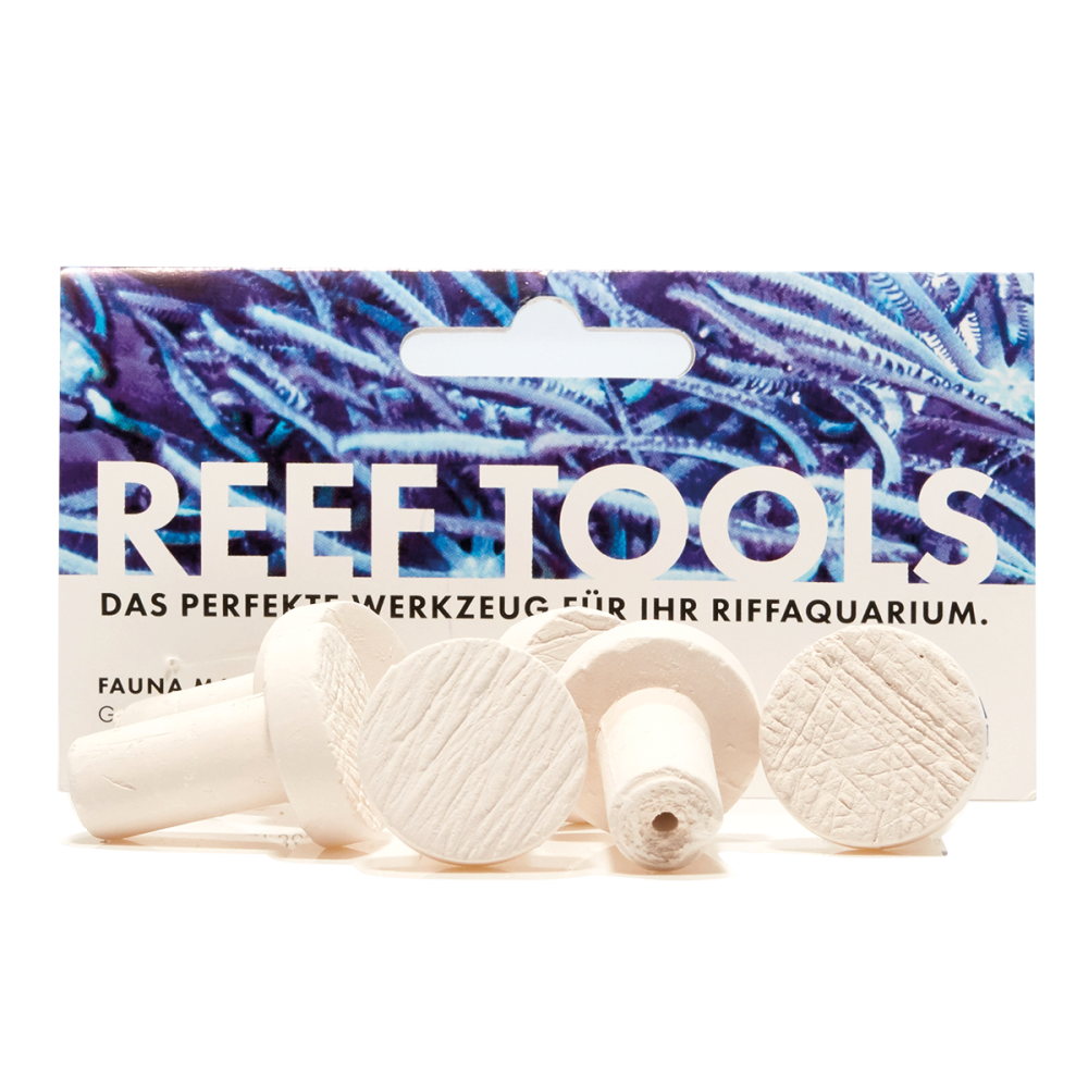 Fauna Marin Mini Reef Disc Ø 2,0cm Mini Ablegersteine (12 St.)