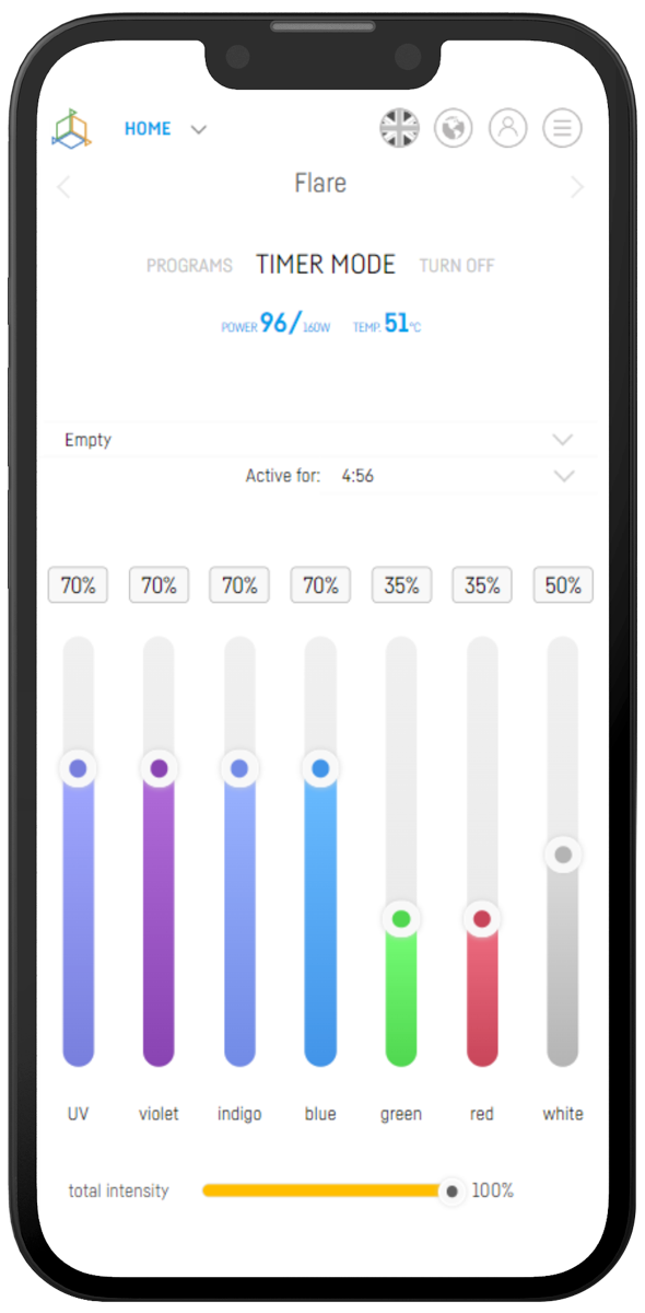 Reef Factory Reef flare Pro L 240 W (black)